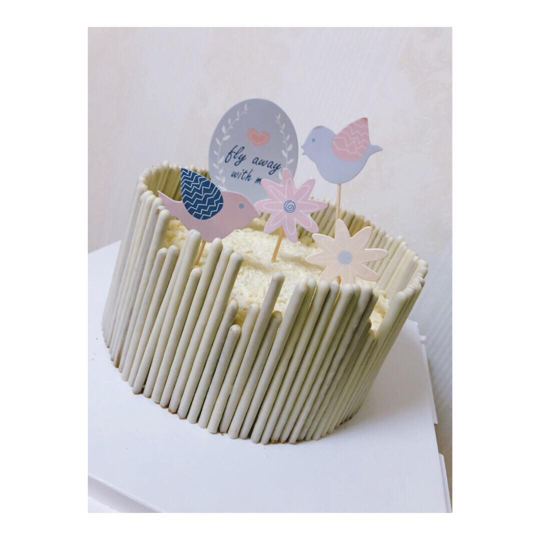 小清新生日蛋糕