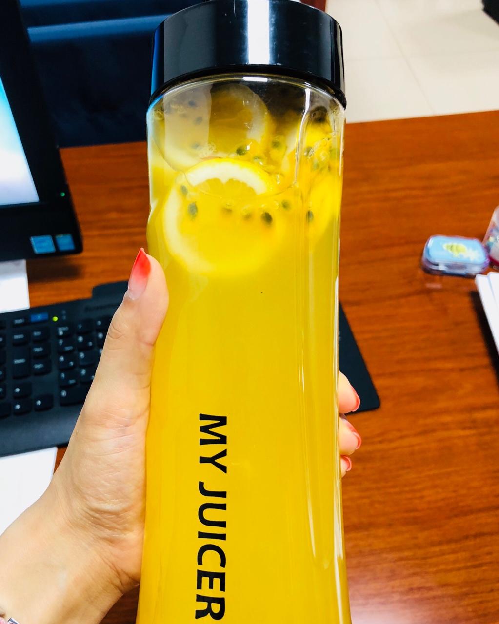 百香果蜂蜜柠檬茶