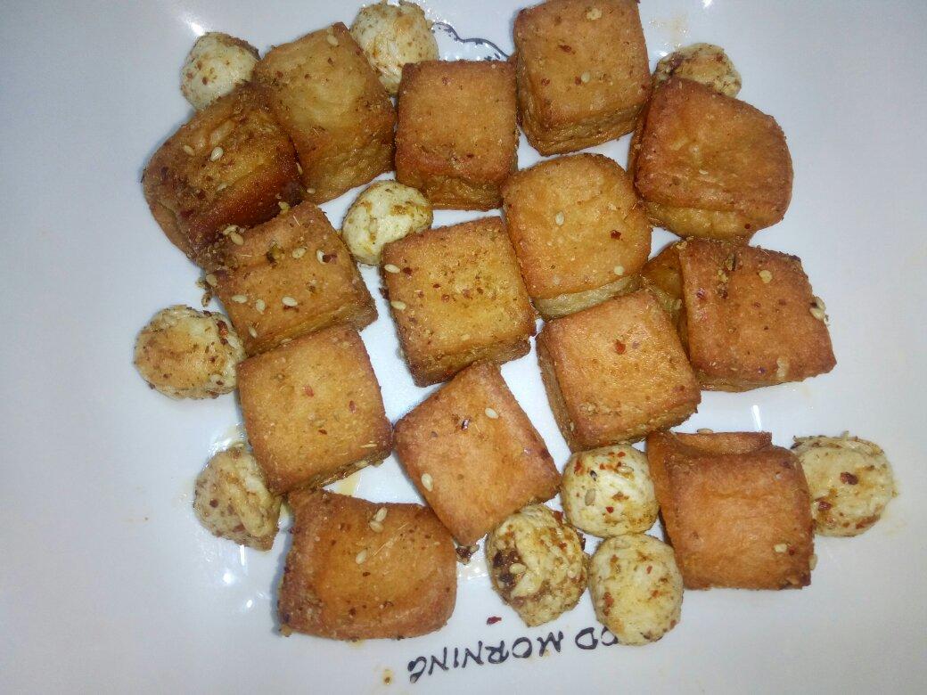 烧烤鱼豆腐