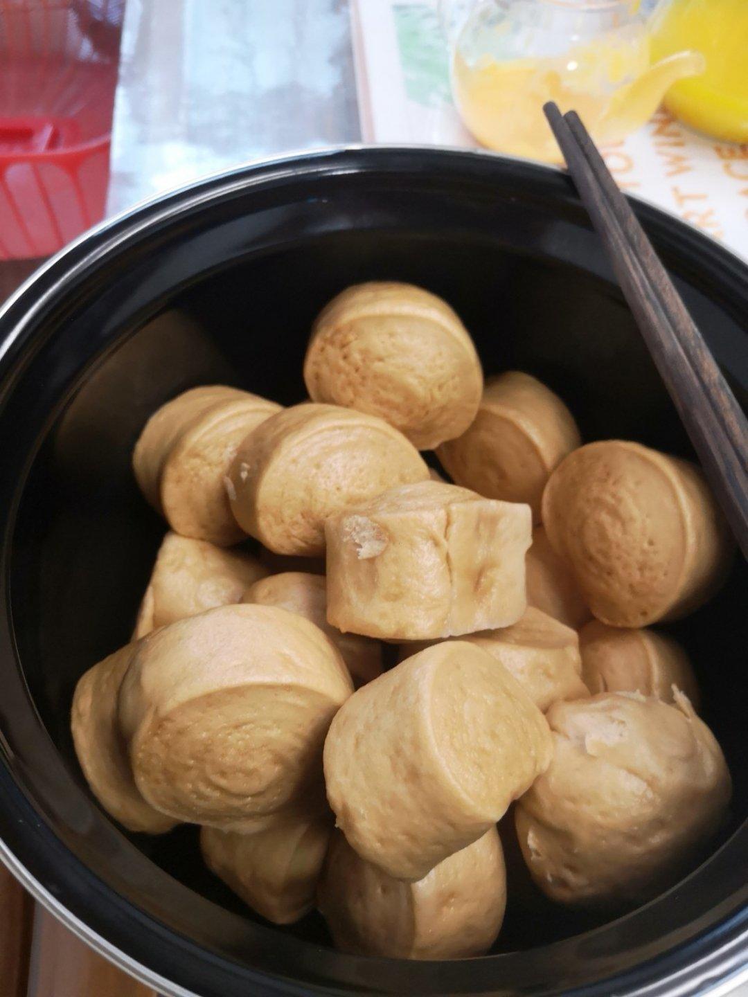 全麦红糖馒头