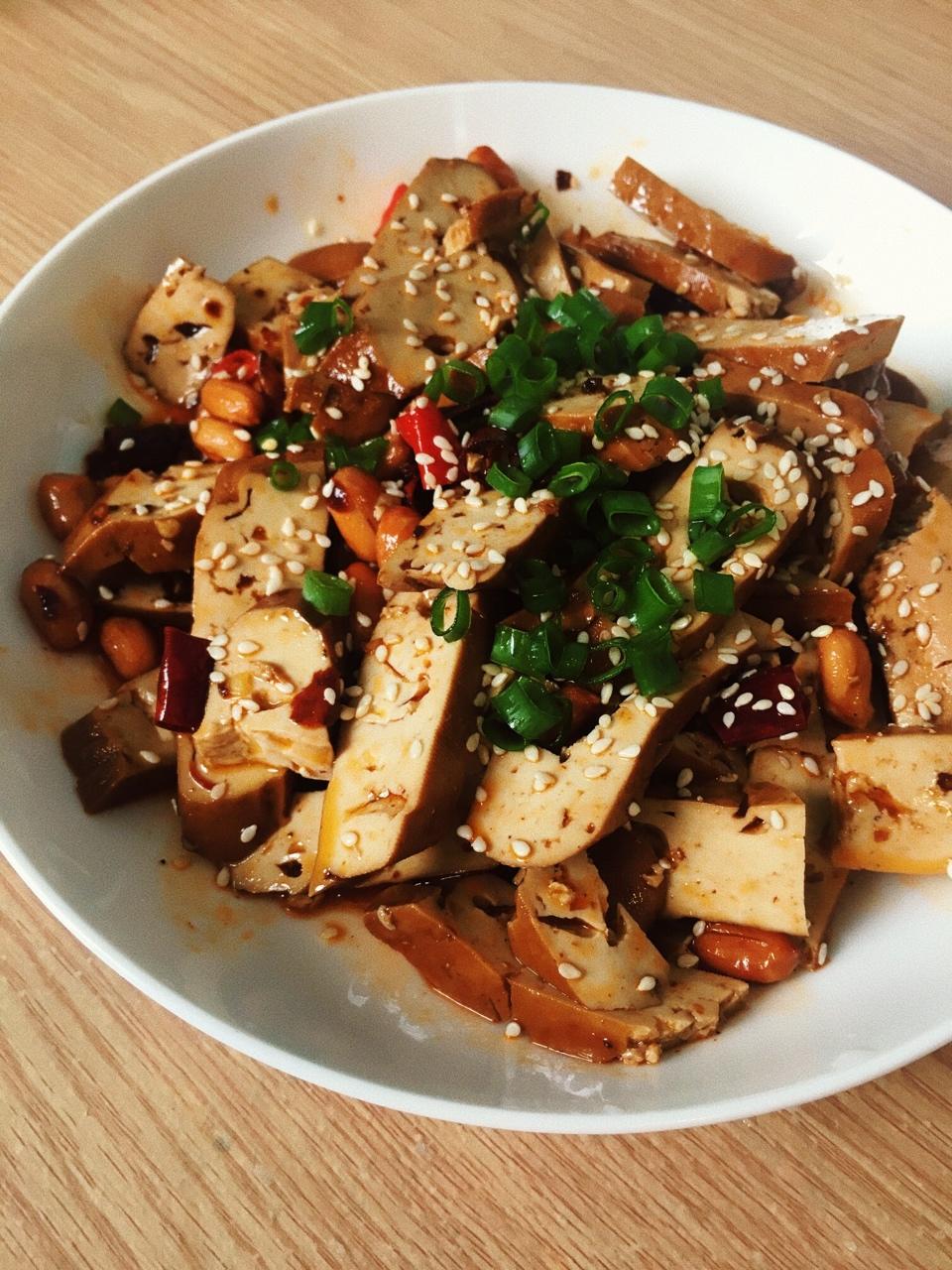 heymna做的凉拌豆腐干