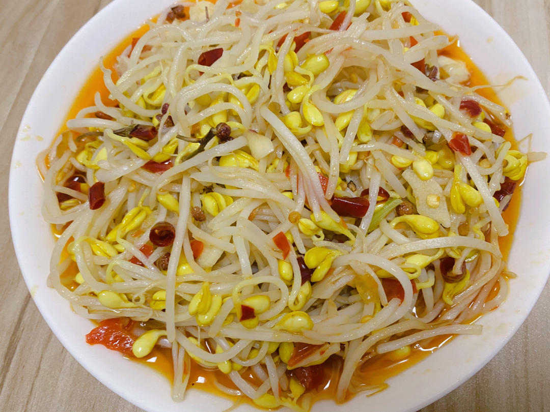 【炒黄豆芽图片】七月女_下厨房