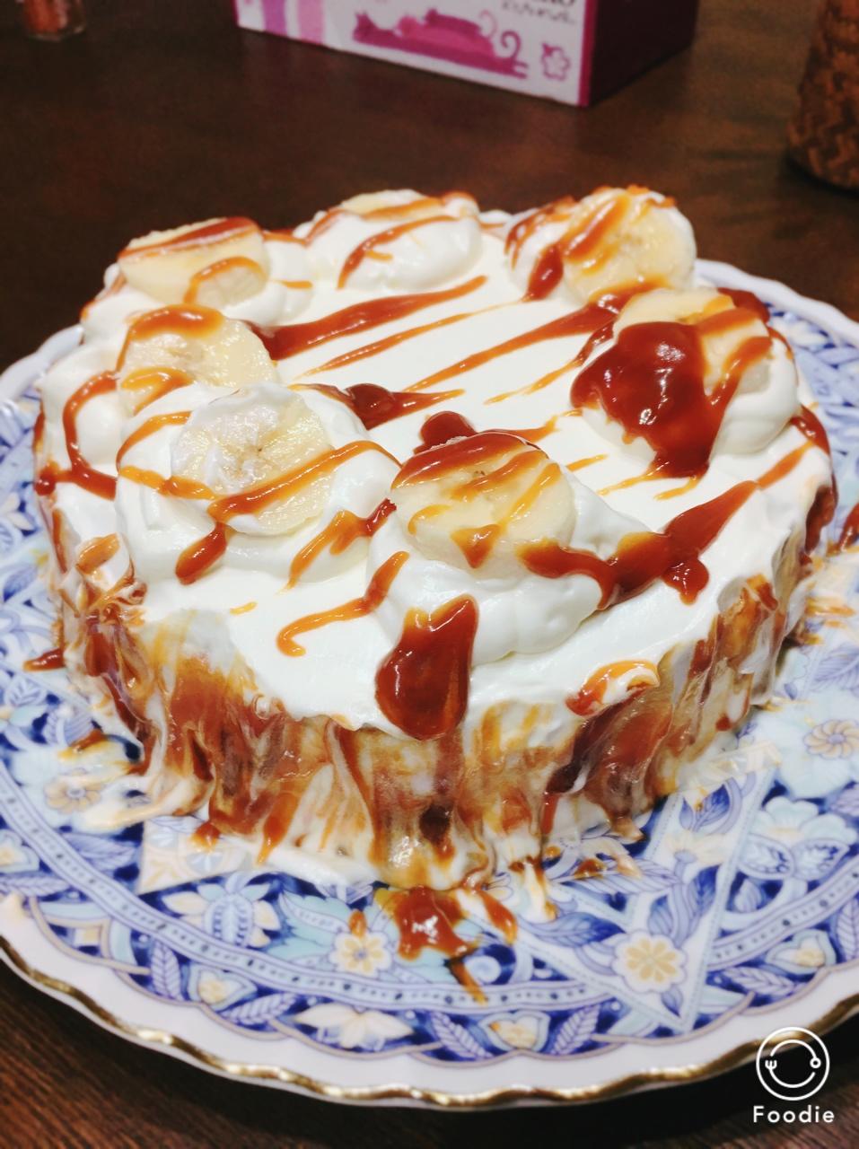 焦糖香草海绵蛋糕