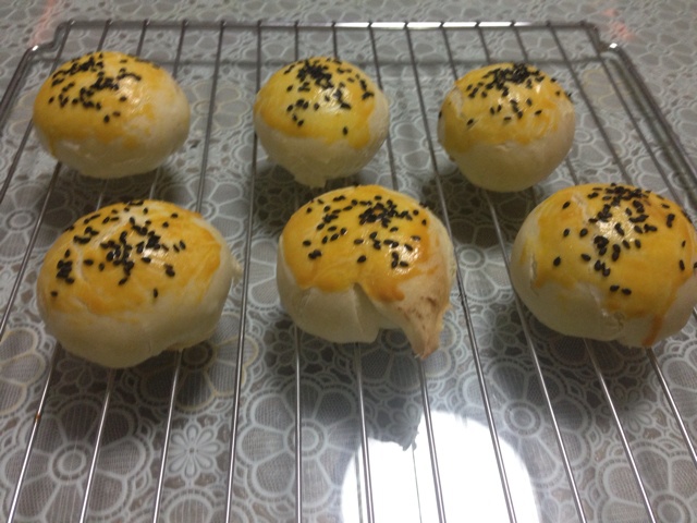红豆酥饼（附油酥不测漏的办法）