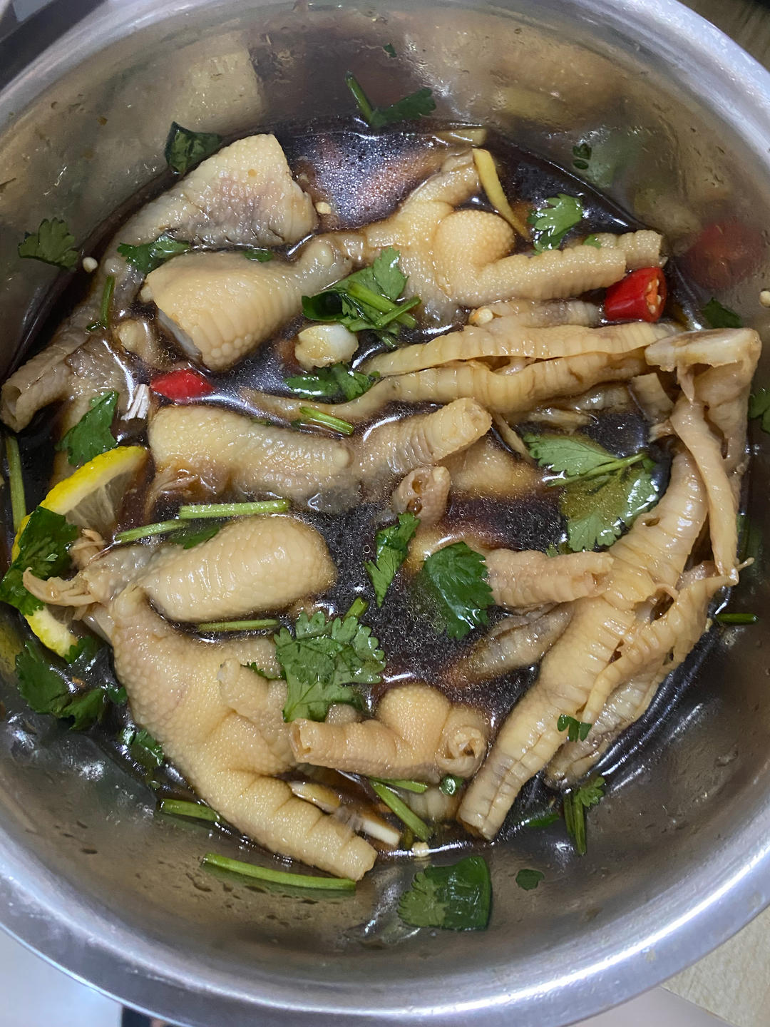 柠檬酸辣泡鸡爪网红泡鸡爪凤爪