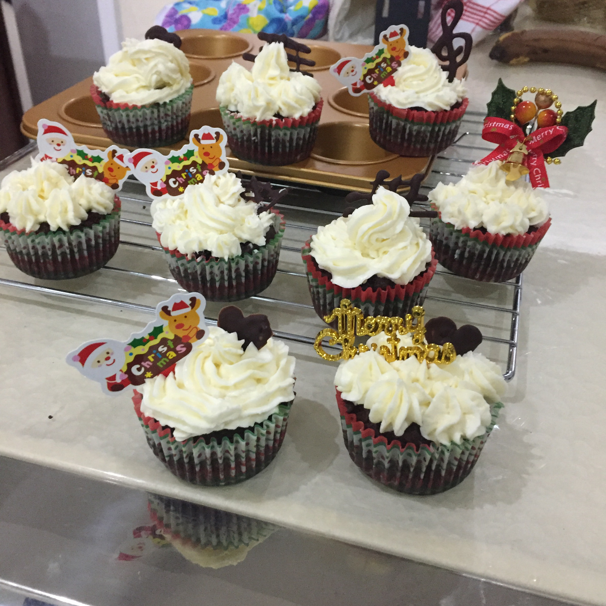 浓情巧克力摩卡马芬<Chocolate Espresso Muffins>