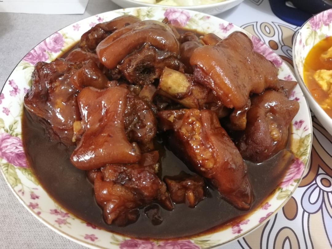 玫瑰腐乳猪蹄