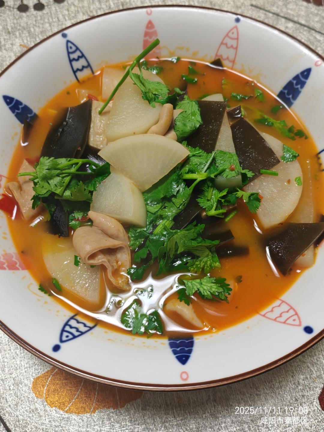 四川家常 川味烧肥肠 下酒菜 下饭菜江油肥肠