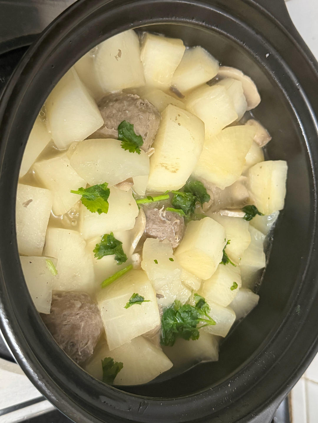 牛肉丸萝卜汤