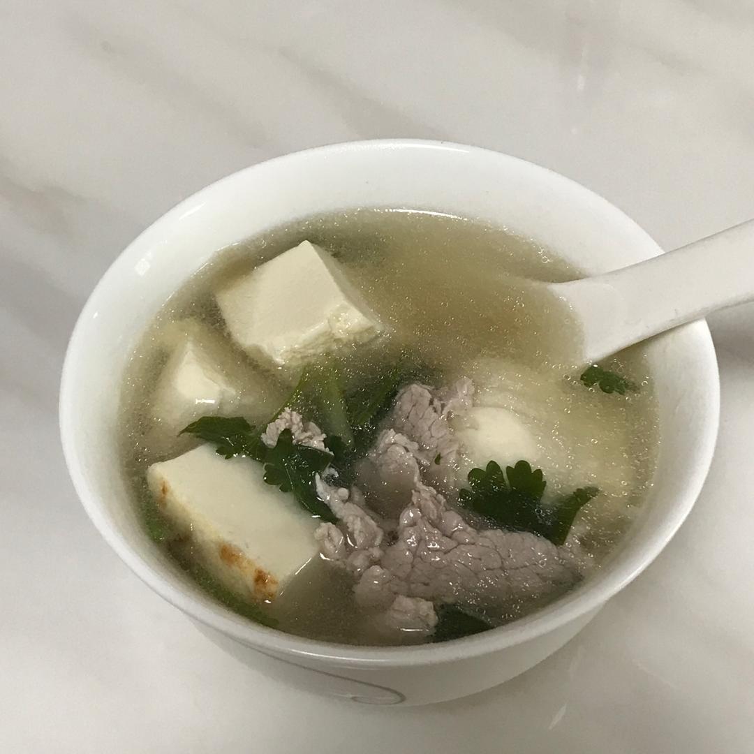 美味-18做的豆腐瘦肉汤