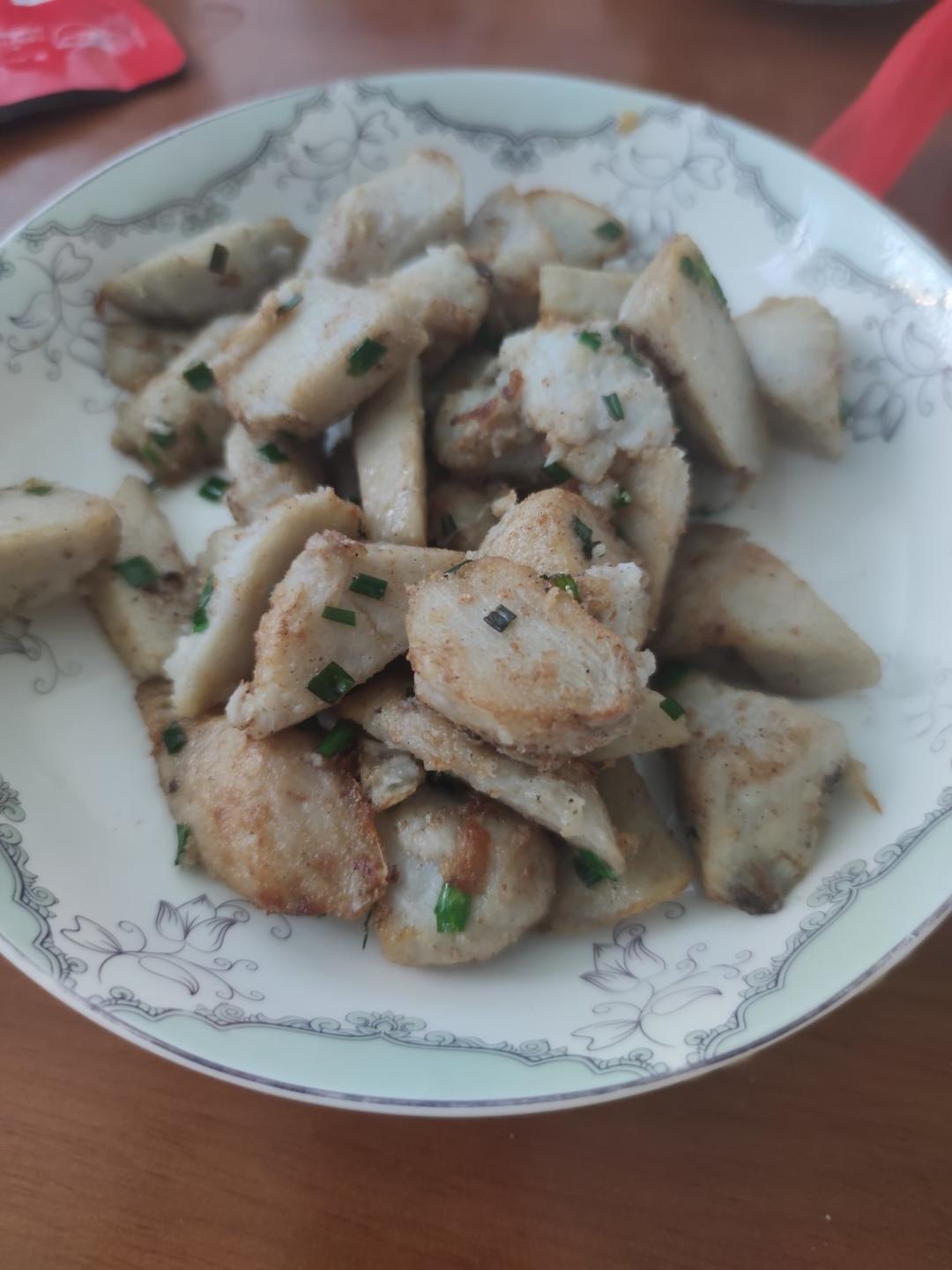 葱香椒盐芋艿