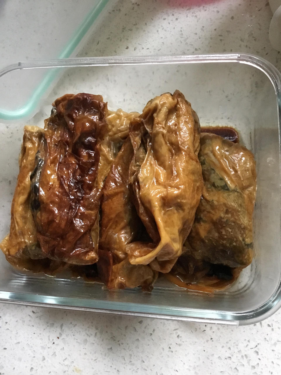 豆腐皮卷（素烧鹅）