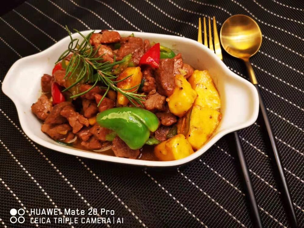 芒果mango炒牛肉