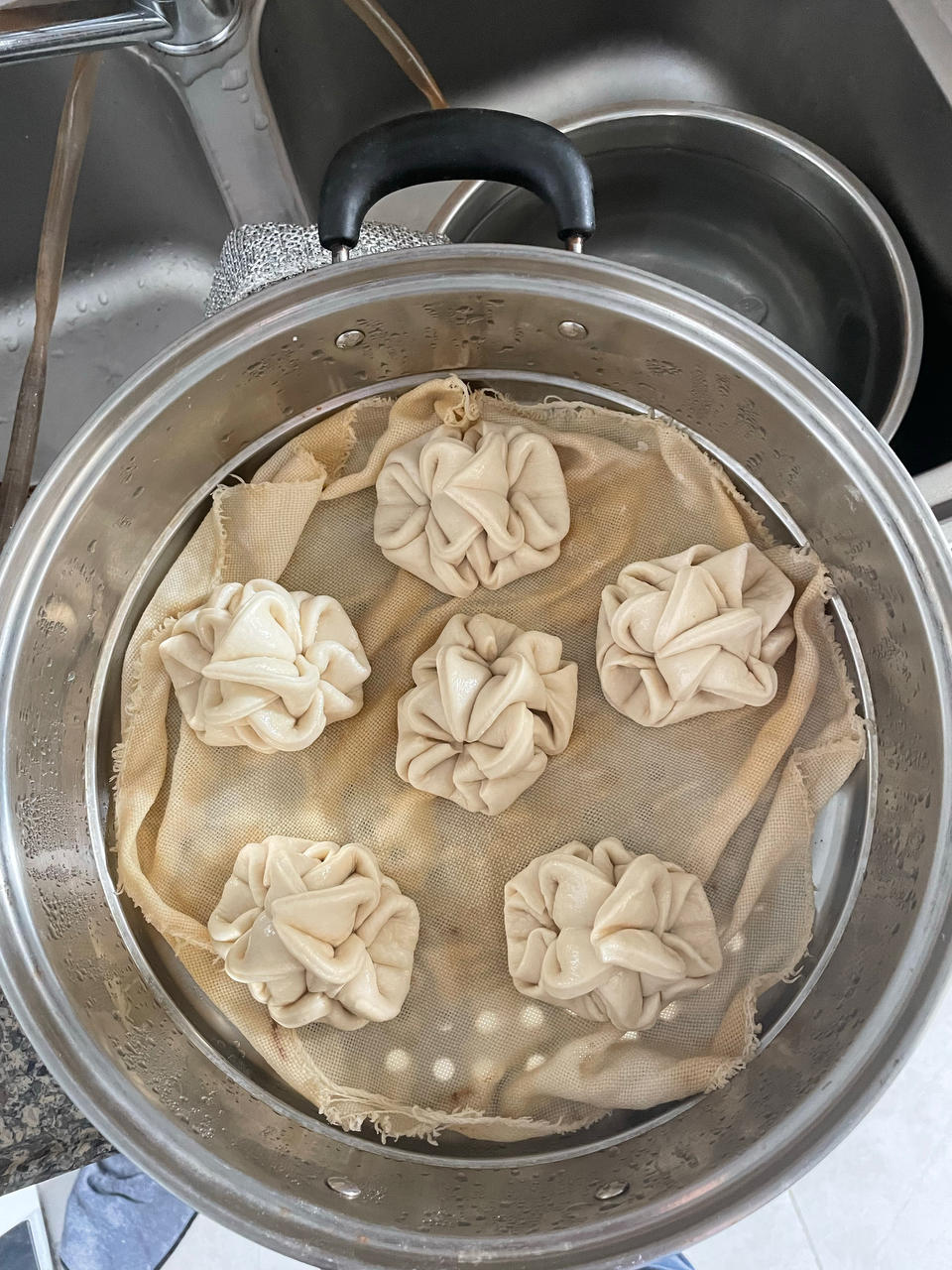 美丽的花卷 造型馒头 一次醒发 快手面食 附细节视频详解