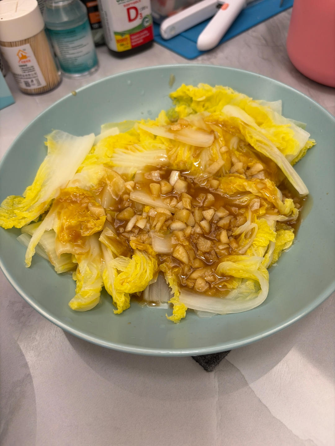 低卡美味，好吃不胖的蚝油娃娃菜