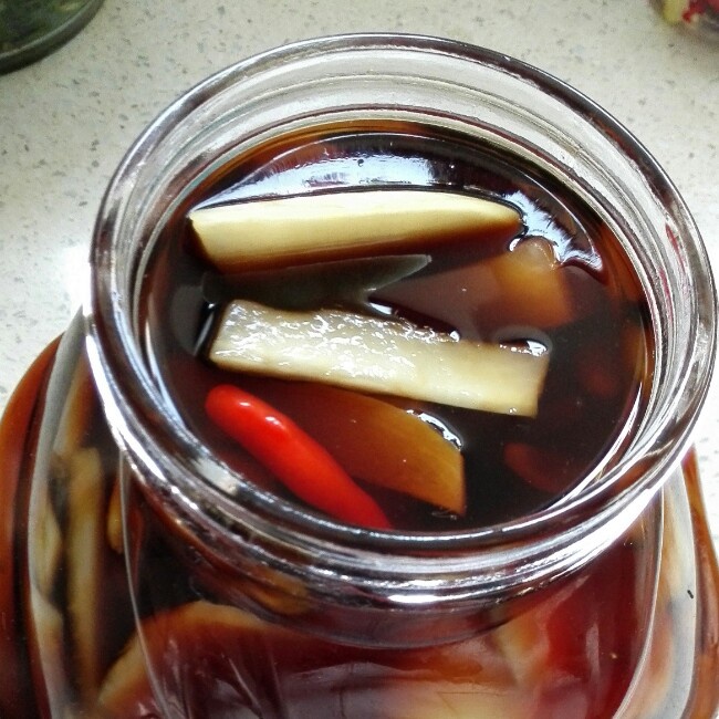 泡菜系列之__"酱醋萝卜皮"