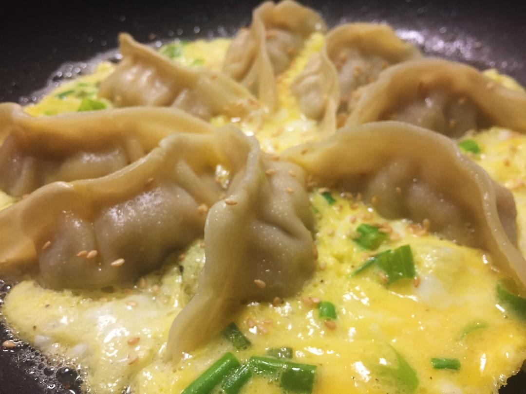 鸡蛋煎饺（零失败）