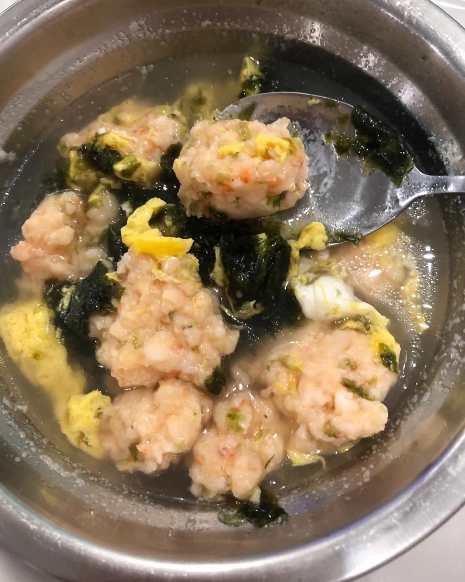 紫菜虾滑汤