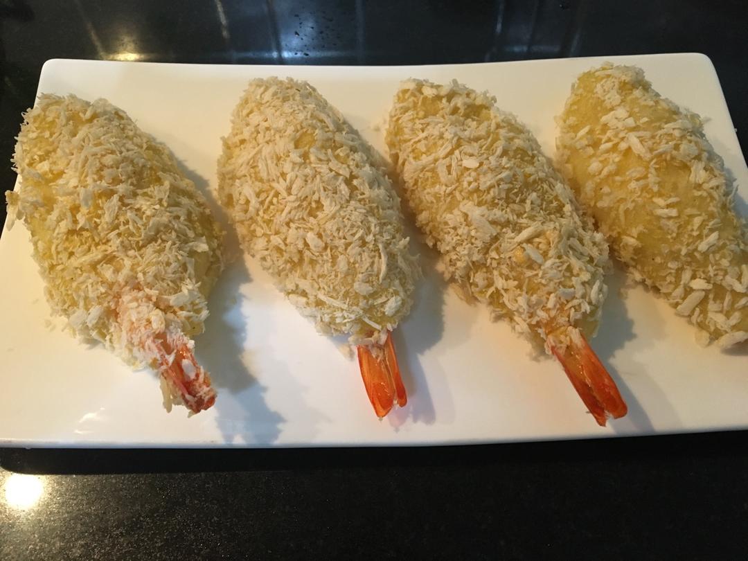 鲜虾可乐饼