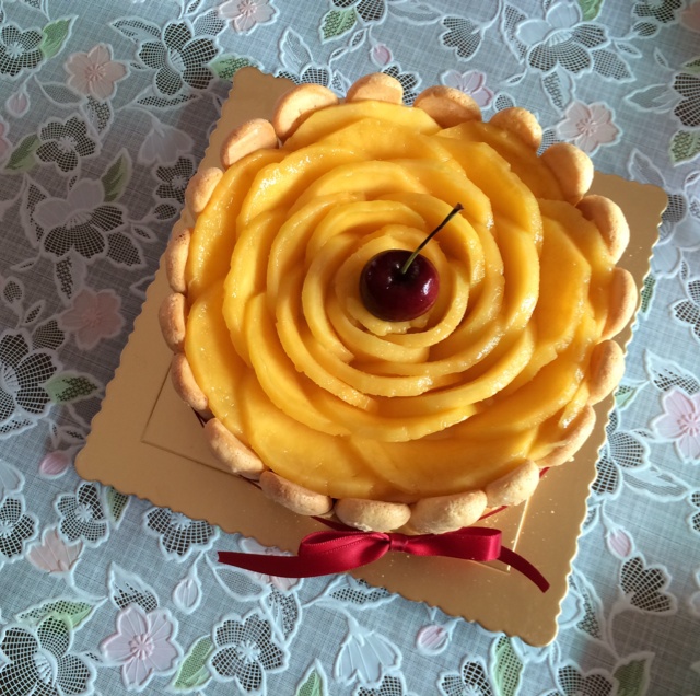 芒果玫瑰花