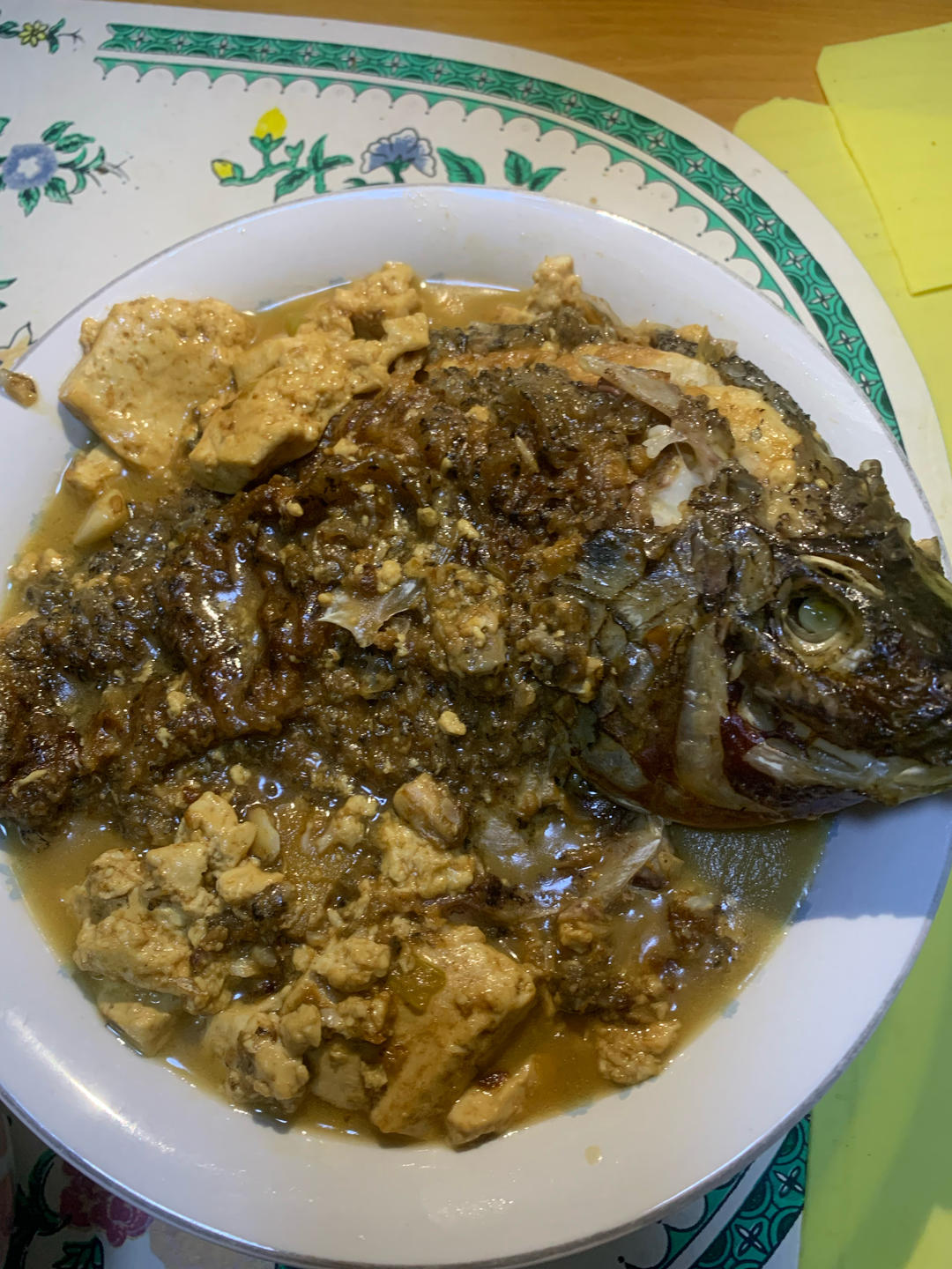 豆腐炖鱼