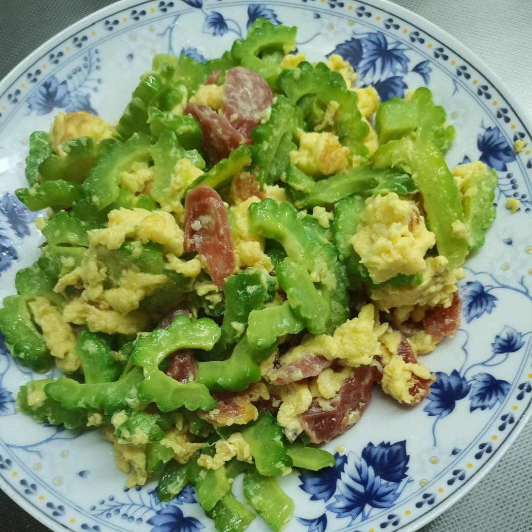 苦瓜炒蛋