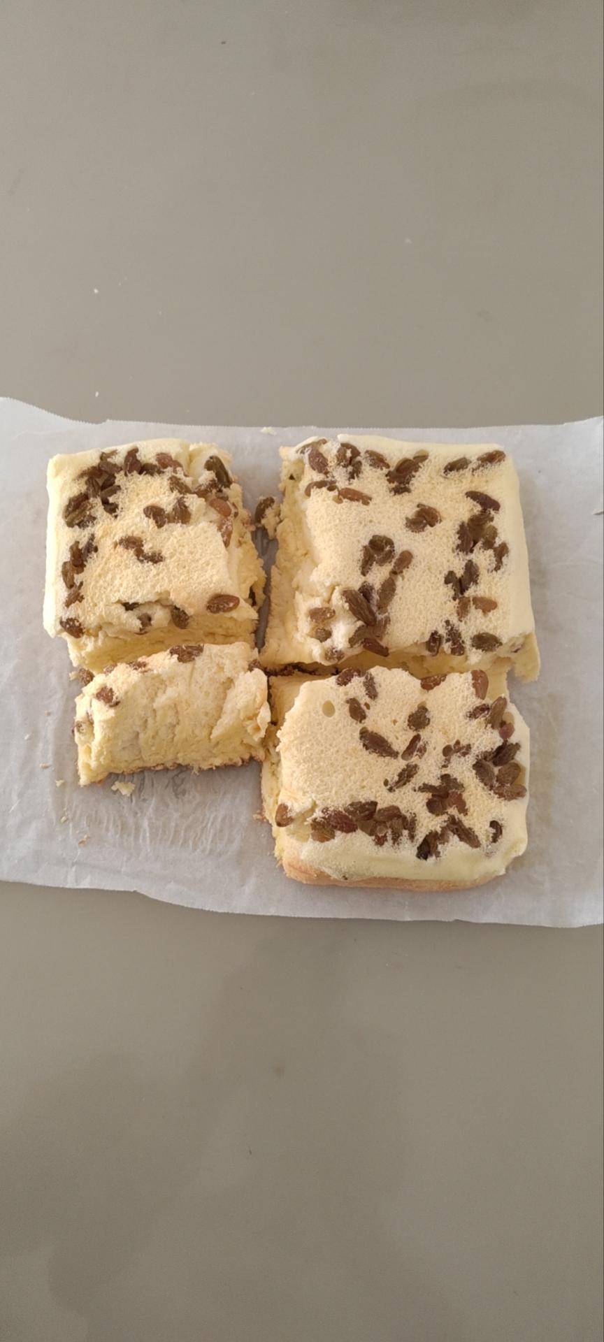 葡萄干戚风蛋糕8寸