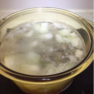 冬瓜羊肉丸子汤的做法 步骤7