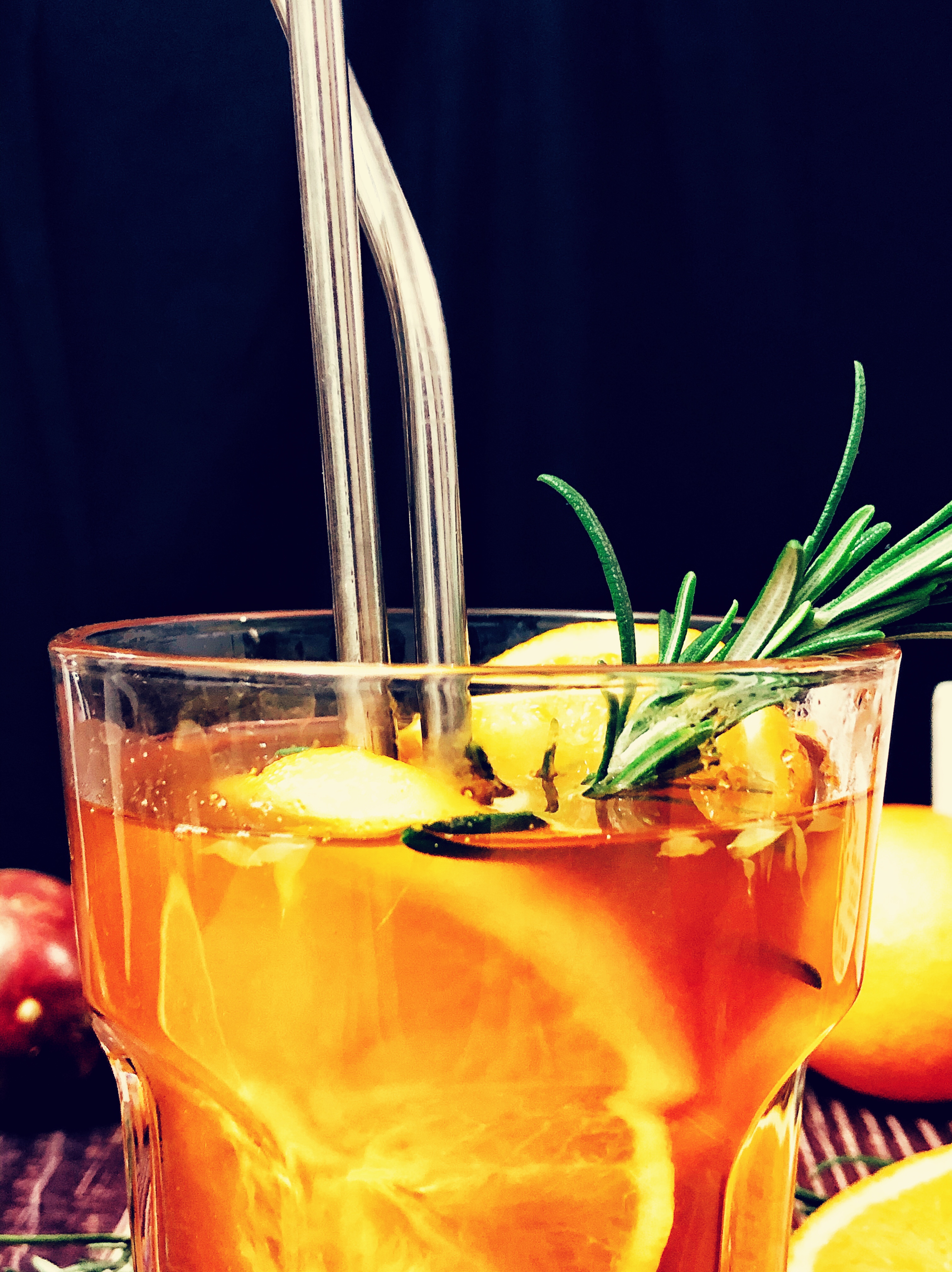 橙意百香醴酒(排寒暖宫的养生热黄酒、简易喝法）的做法