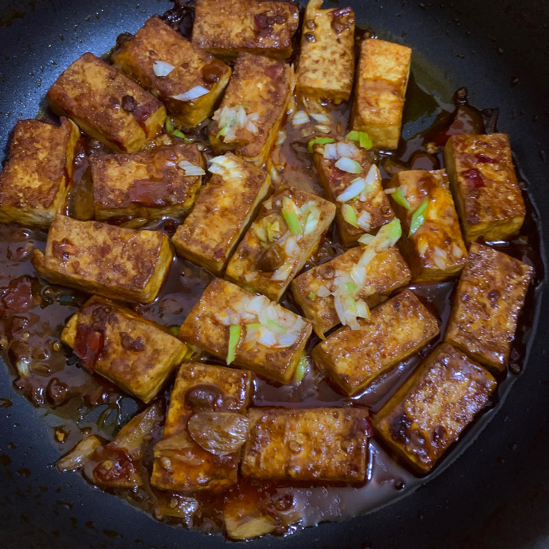 麻婆豆腐——有肉的，郫县豆瓣版