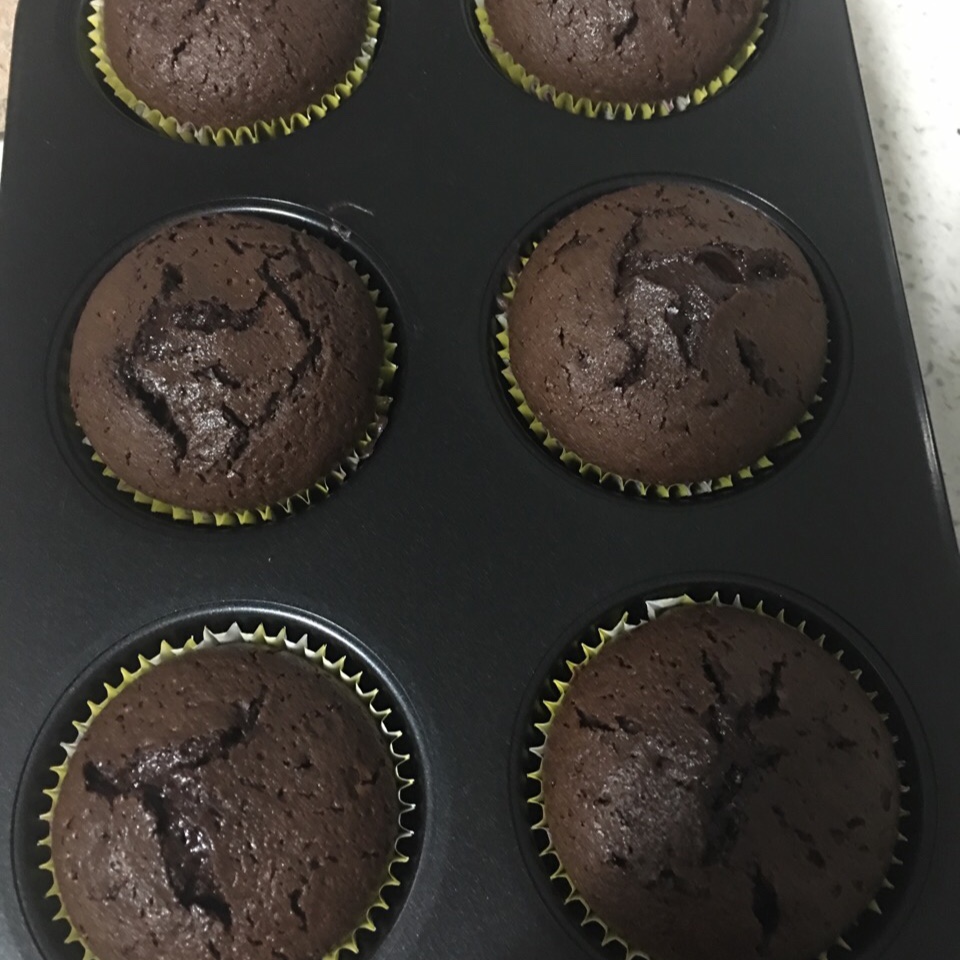 布朗尼杯子蛋糕