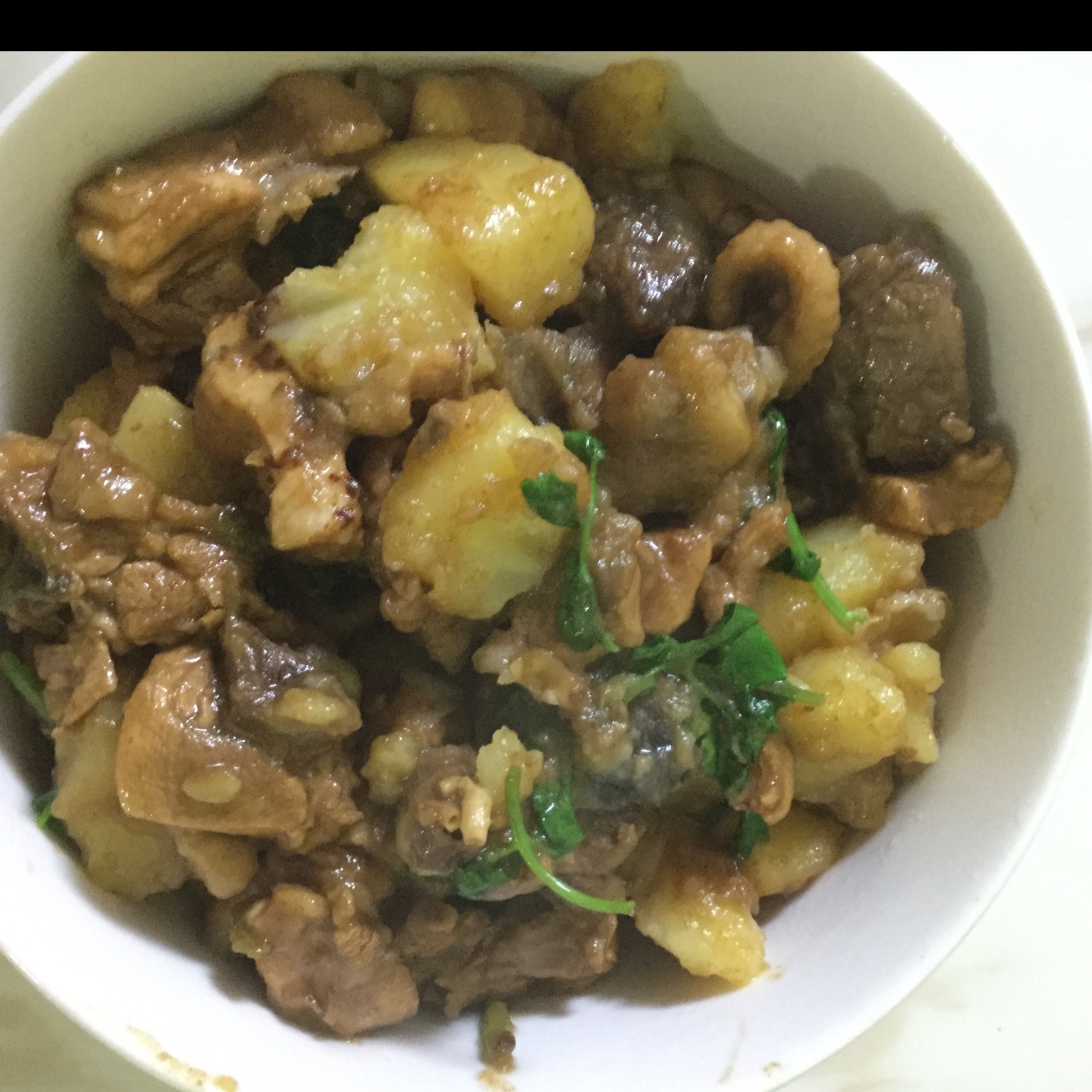 土豆烧鸡