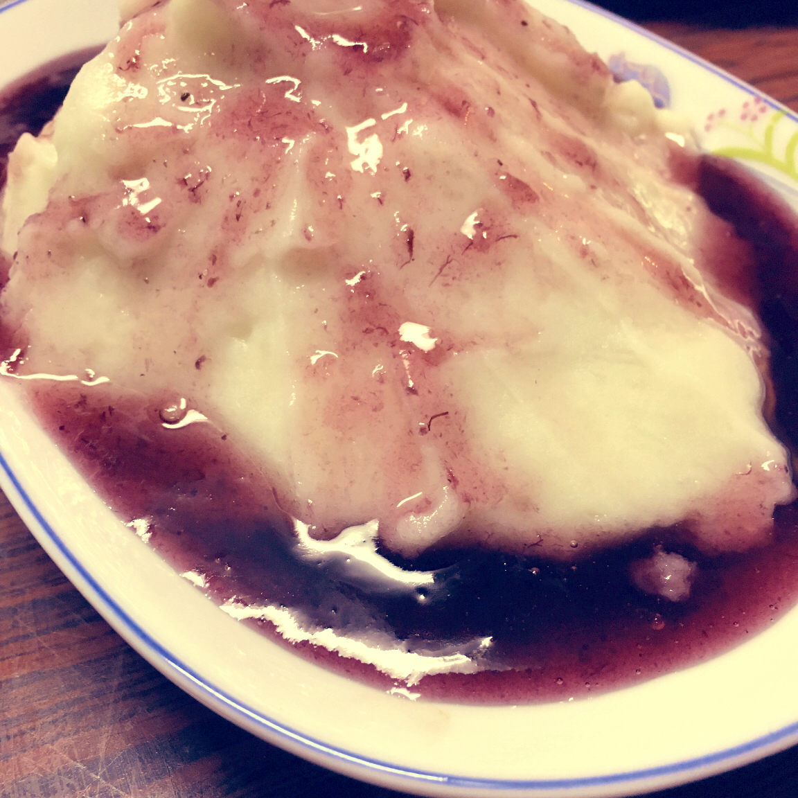 蓝莓山药泥