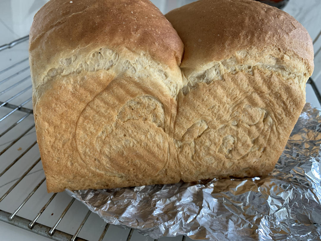 50%全麦吐司｜低糖低脂，吃起来不像是吃全麦的全麦吐司！