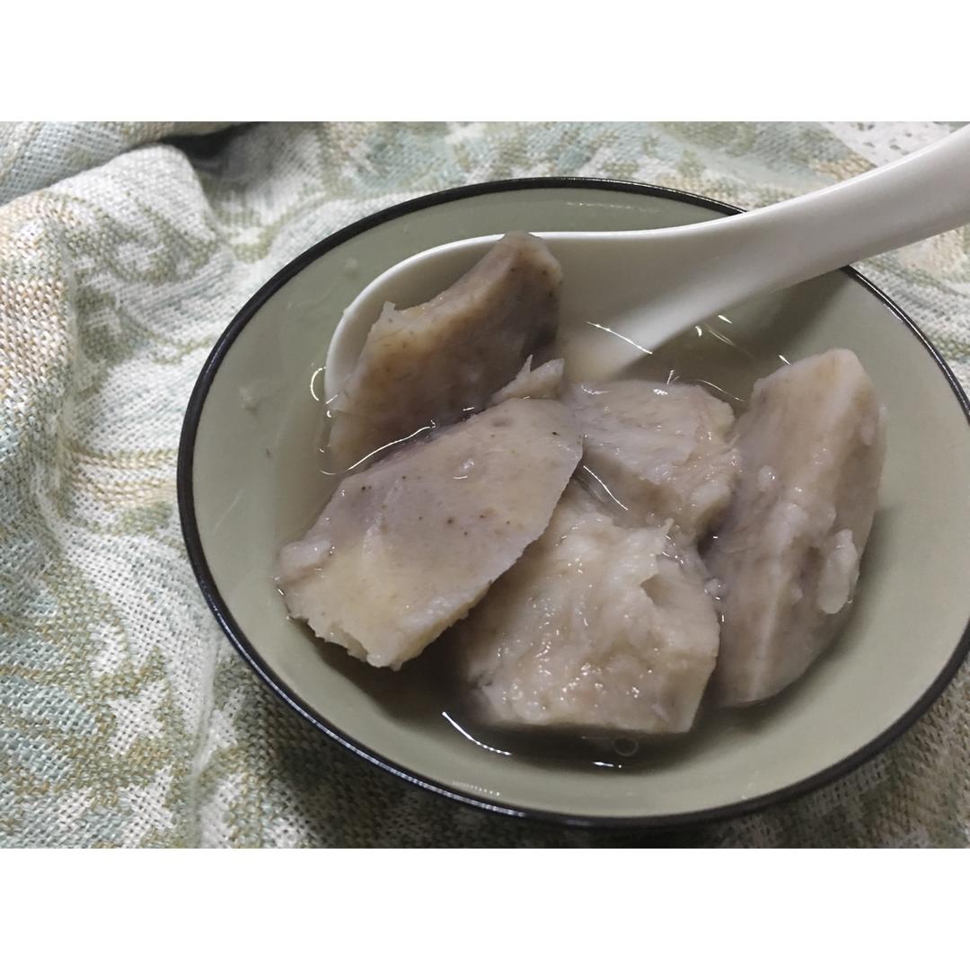 西夏西夏做的芋头糖水