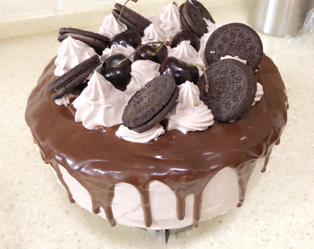 8寸香浓巧克力慕斯