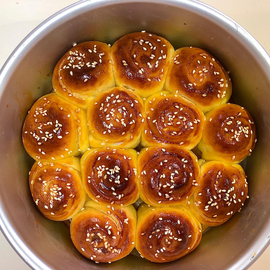 脆底蜂蜜小面包
