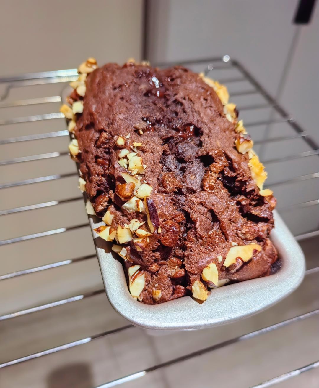 可能是最好吃的香蕉巧克力蛋糕