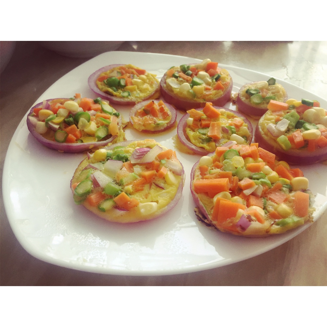 洋葱圈蛋饼