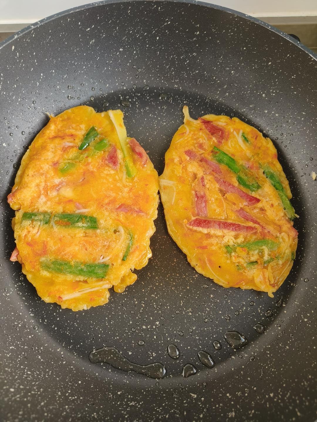 韩式海鲜煎饼（超简单零失败）