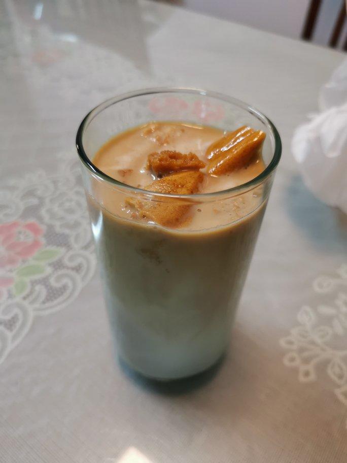 马克西姆咖啡机食谱——风靡整个韩国的网红咖啡——肉桂焦糖酥饼Dirty