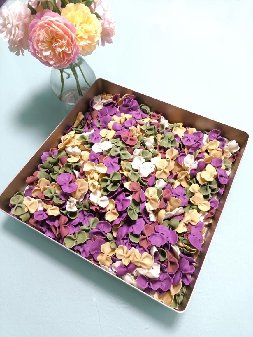 五彩蝴蝶面°专为宝宝制作๑