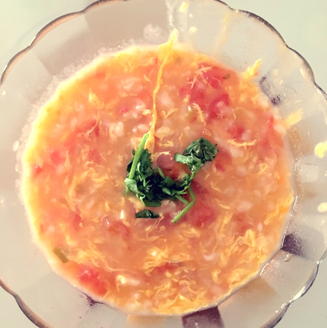 西红柿鸡蛋疙瘩汤