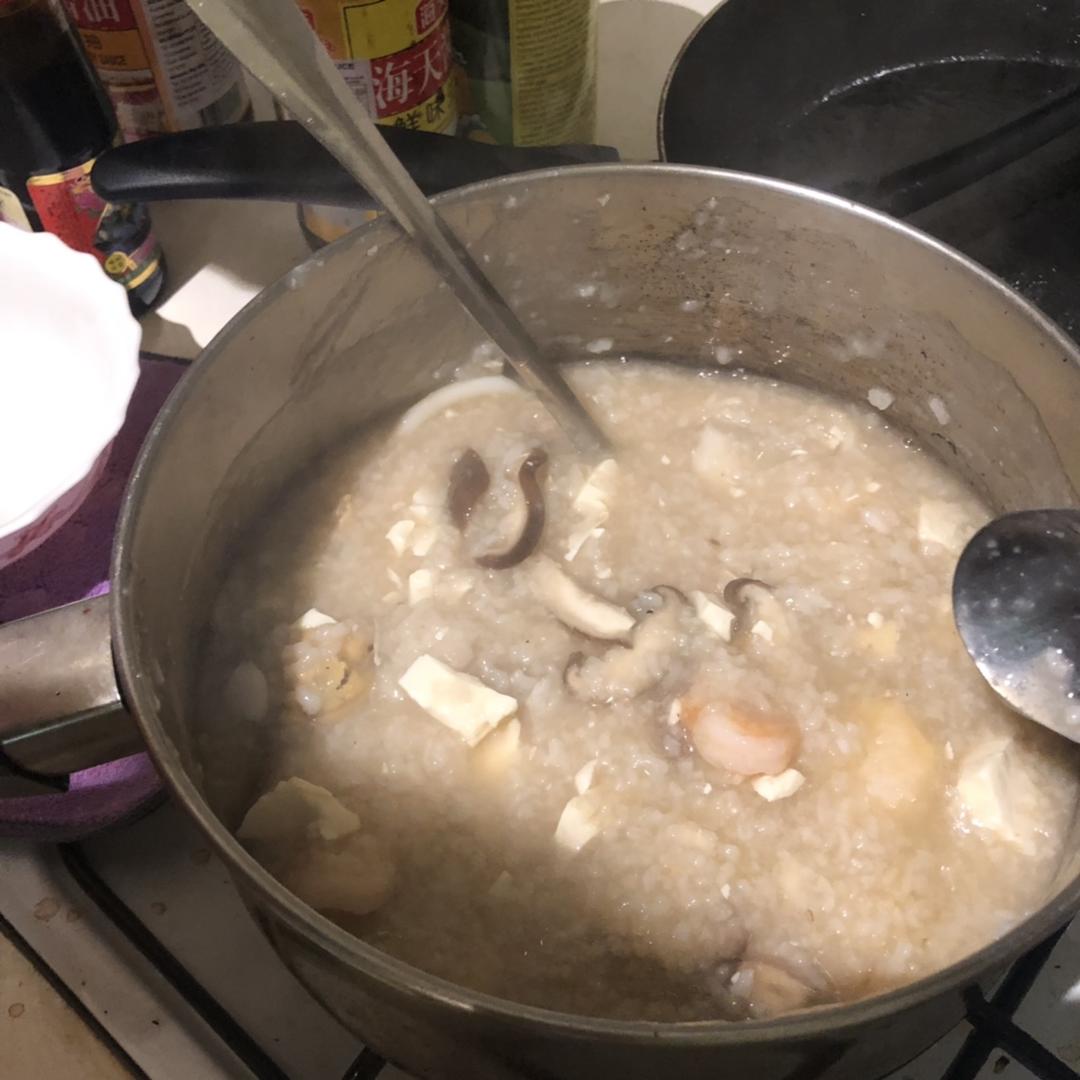 潮汕海鲜粥-超简单电饭煲版
