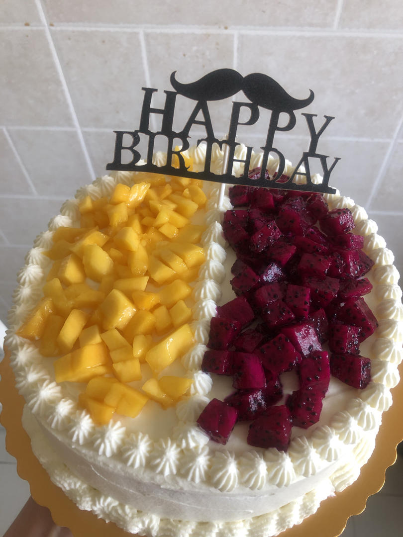 8寸水果生日蛋糕