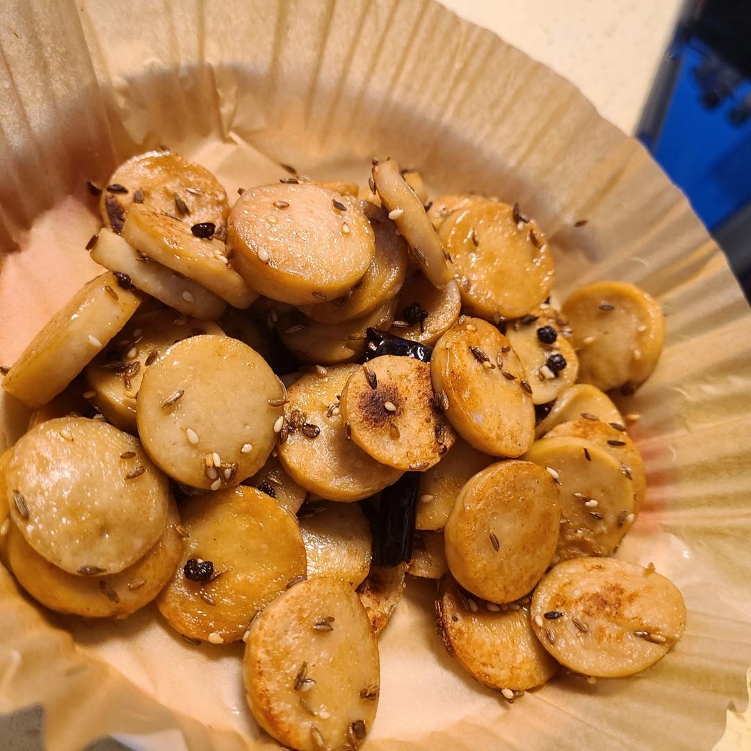 孜然炒香肠