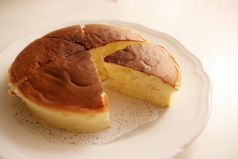 烫面轻乳酪蛋糕