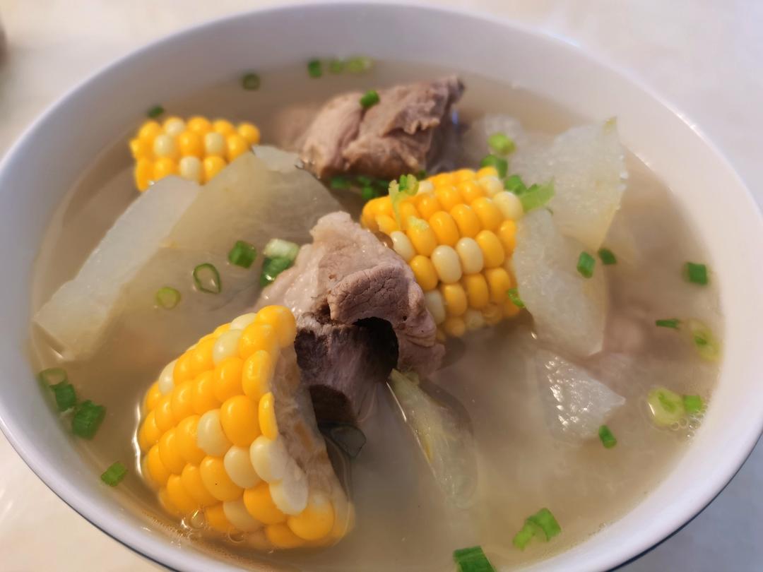 冬瓜玉米排骨汤