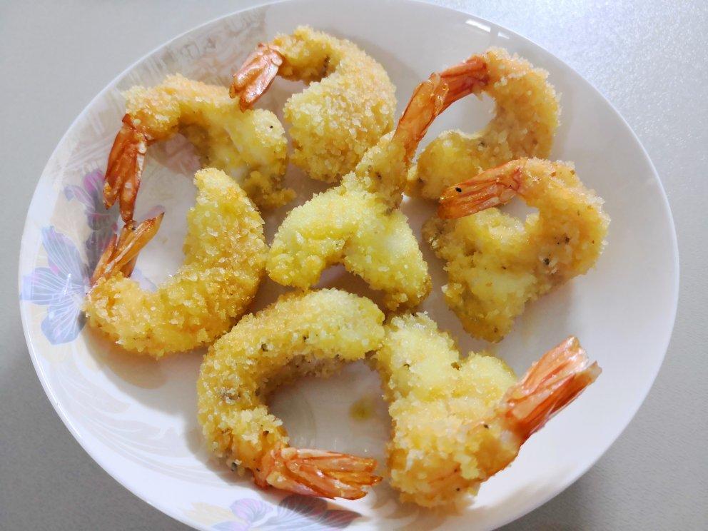 面包糠炸虾