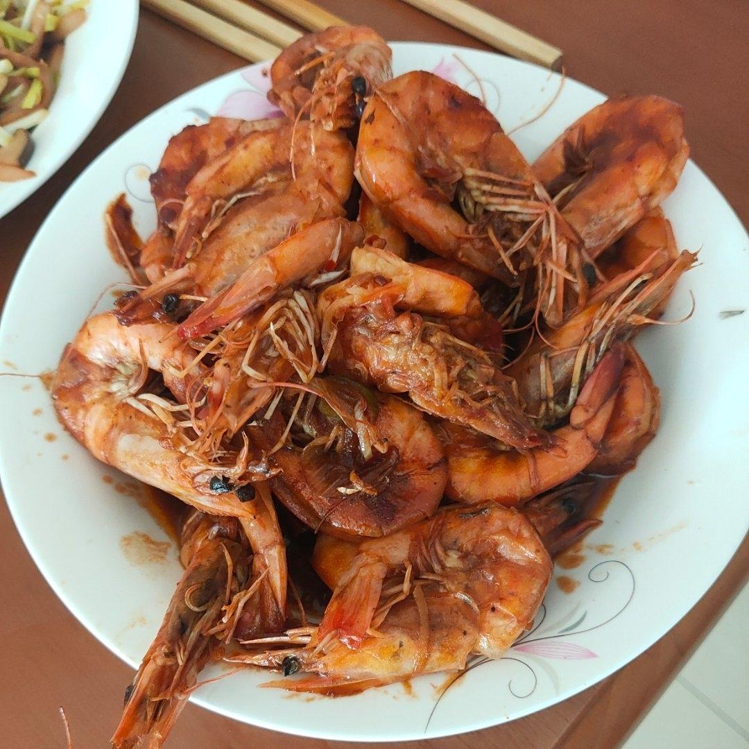 油焖大虾